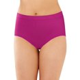 thumbnail image 1 of Bali Comfort Revolution Womens Microfiber Seamless Brief - Best-Seller, 6/7, 1 of 3