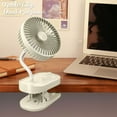 thumbnail image 4 of ChicYu Magnetic Clip Desktop Fan Rotatable USB Air Circulator,Thin Design with Non-Slip Base for Laptop/Study Table Yellow, 4 of 5