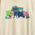 thumbnail image 3 of Zootopia 2 - Nick, Judy, And Friends - Women's Short Sleeve Graphic T-Shirt, 3 of 5