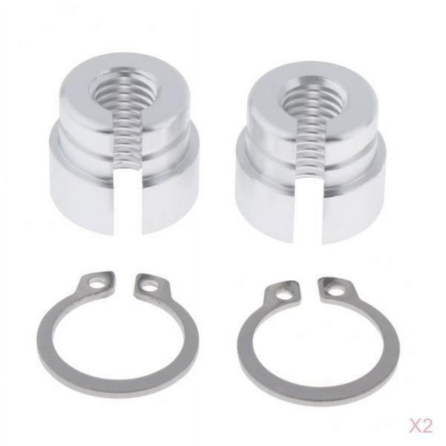 2x Bujes de Mariposa de Aluminio Billet para E30 E34 E28 E36 M20 M30 M50