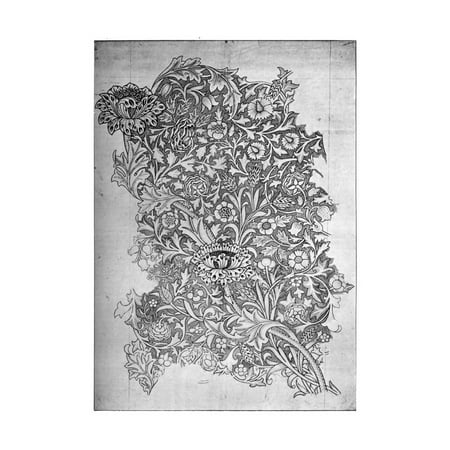 - Trent' Pattern Printed Linen, 1892 Print Wall Art By William Morris