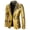 Gold, variant on LoyisViDion Men'S Autumn and Winter Personality Sequins Casual Suit Jacket Red 6(M)