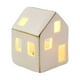 thumbnail image 4 of Figuras navideñas de cerámica, adorno de escritorio de pueblo navideño con luz LED para casa perfke Estatuilla de escritorio, 4 of 9
