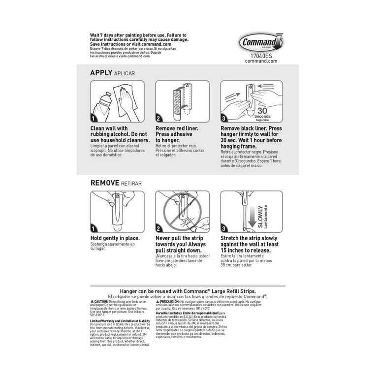 Command 3/4 In. x 2-3/4 In. White Interlocking Picture Hanger (12 Count) -  Valu Home Centers