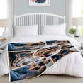 thumbnail image 6 of Custom Xmas Photo Blankets Personalized Picture Couples Customized I Love You Family Hallmark Movie Watching Blanket for Wife Husband Girlfriend Boyfriend - 2 Photos Merry Christmas, 6 of 6