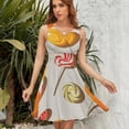 thumbnail image 7 of Rainbow Lollipop Women's Tank Dress V Neck Sleeveless Summer Sundress, 7 of 7