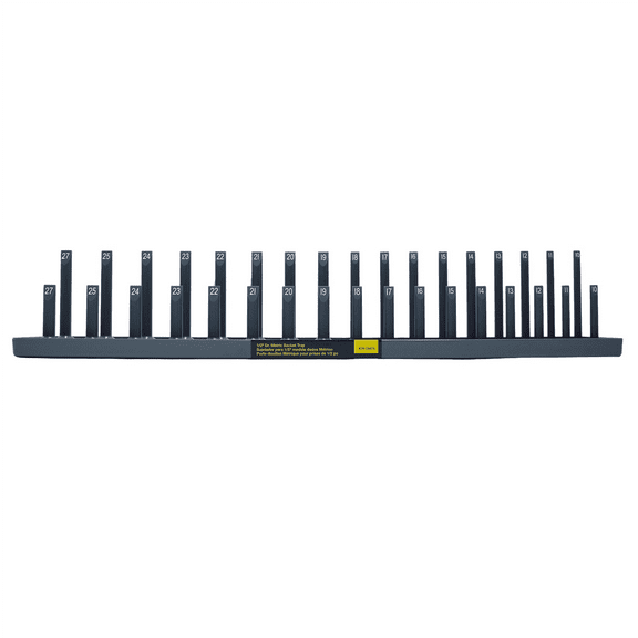 K Tool International Socket Holder 1/2 Inch Drive MM Gray