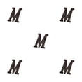 thumbnail image 2 of Justharion Easy To Install Metal Letters House Sign Not Easy To Fade Durable And Rustproof Metal Letters House Numbers B17--M 5Set, 2 of 6