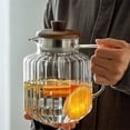 thumbnail image 2 of Er na 1500ml Large Capacity Glass Teapot Handmade Craft Heat Resistant Glass Pot Lemon Tea Water Kettle Home Kitchen Accessories, 2 of 18