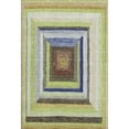 thumbnail image 2 of Addison Rugs Mayfield Premium Machine Washable Transitional Geometric Lime Rectangle Rug, 9' x 12', 2 of 7