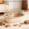 thumbnail image 4 of Double layered transparent acrylic villa with hamster cage for external use, 4 of 5