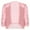 Pink, variant on TiaoBug Women's Ruffle Short Sleeve Bolero Cardigan Summer Sheer Chiffon Shrug Elegant Top