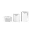 thumbnail image 1 of 3pcs Acrylic Ring Stands Clear Ring Holder Jewelries Display Rack Organizer for Home Showcase Shop, 1 of 7