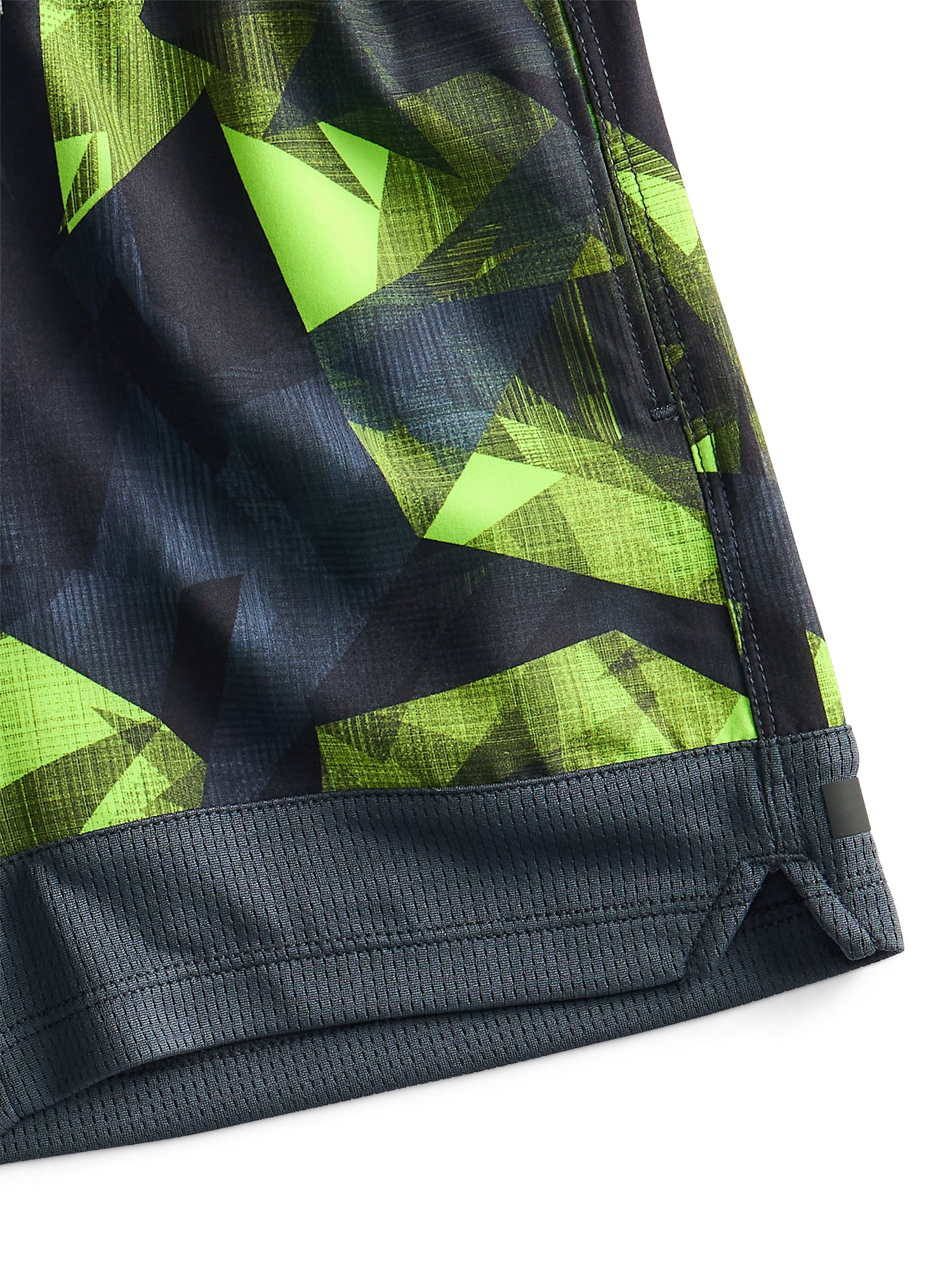 Athletic Works Boys' Print Performance Shorts, Sizes 4-18 & Husky