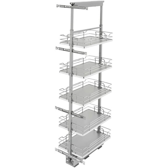Rev-A-Shelf Soft-Close Chrome Pull Out Pantry