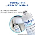 thumbnail image 3 of Filtro de agua para refrigerador Refresh R-9101Plus compatible con NSF-53, paquete de 3, 3 of 6