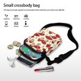 thumbnail image 7 of HELLHERO Mushroom Pattern Crossbody Sling Bags Polyester Lightweight Women Messenger Bag for Outdoor Travel Daily Use, 7 of 7