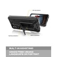 thumbnail image 4 of CaseBorne ArmadilloTek V Case for Samsung [Galaxy S22 5G] with Kickstand Full-Body Multi-Layer Rugged - Black, 4 of 6