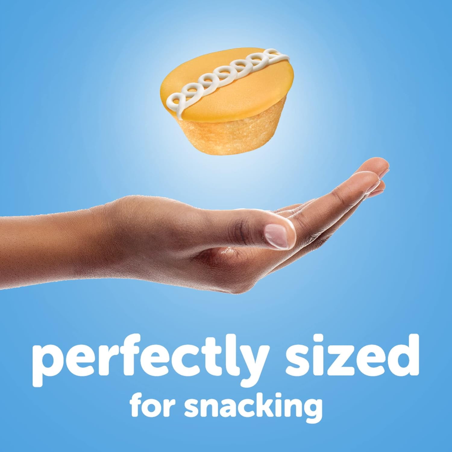 The Snack Store Bundle Hostess Frosted Orange Cupcakes, 13.5 oz, 6 Boxes of 8 Count, 48 Total Cupcakes!