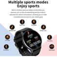 thumbnail image 2 of Reloj inteligente Pantalla táctil de 1,28 pulgadas Podómetro 8 modos es de actividad de salud Reloj deportivo IP67 a Negro CUTICAT Reloj inteligente, 2 of 8