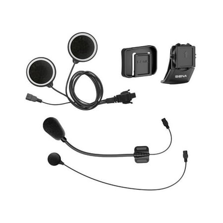 SENA 10C-A0311 Helmet Clamp Kit for 10C Motorcycle Bluetooth Camera and Communication (Best Helmet Intercom System)