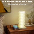thumbnail image 4 of LED Bedside Table Lamp Wireless Charger Night Light Ambient Light RGB, 4 of 5