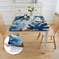 thumbnail image 2 of Acheng Leaf Pattern Square Tablecloth Great for Home Kitchen/Parties/Holiday Dinner 100% Polyester Fiber 46*46, 2 of 8