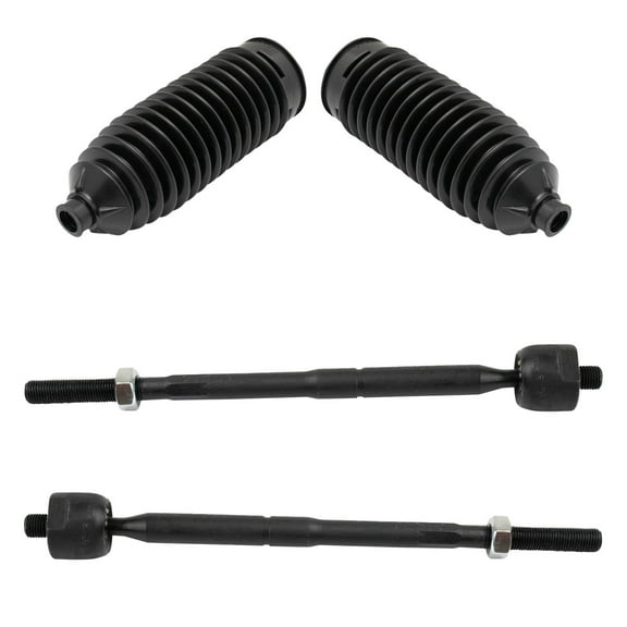 TRQ Inner Tie Rod & Boots Set Fits 2013-2018 Mazda CX-5 PSA43303