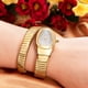 thumbnail image 3 of Reloj de mujer de moda único con forma de serpiente y estilo de cabeza de serpiente, 3 of 5