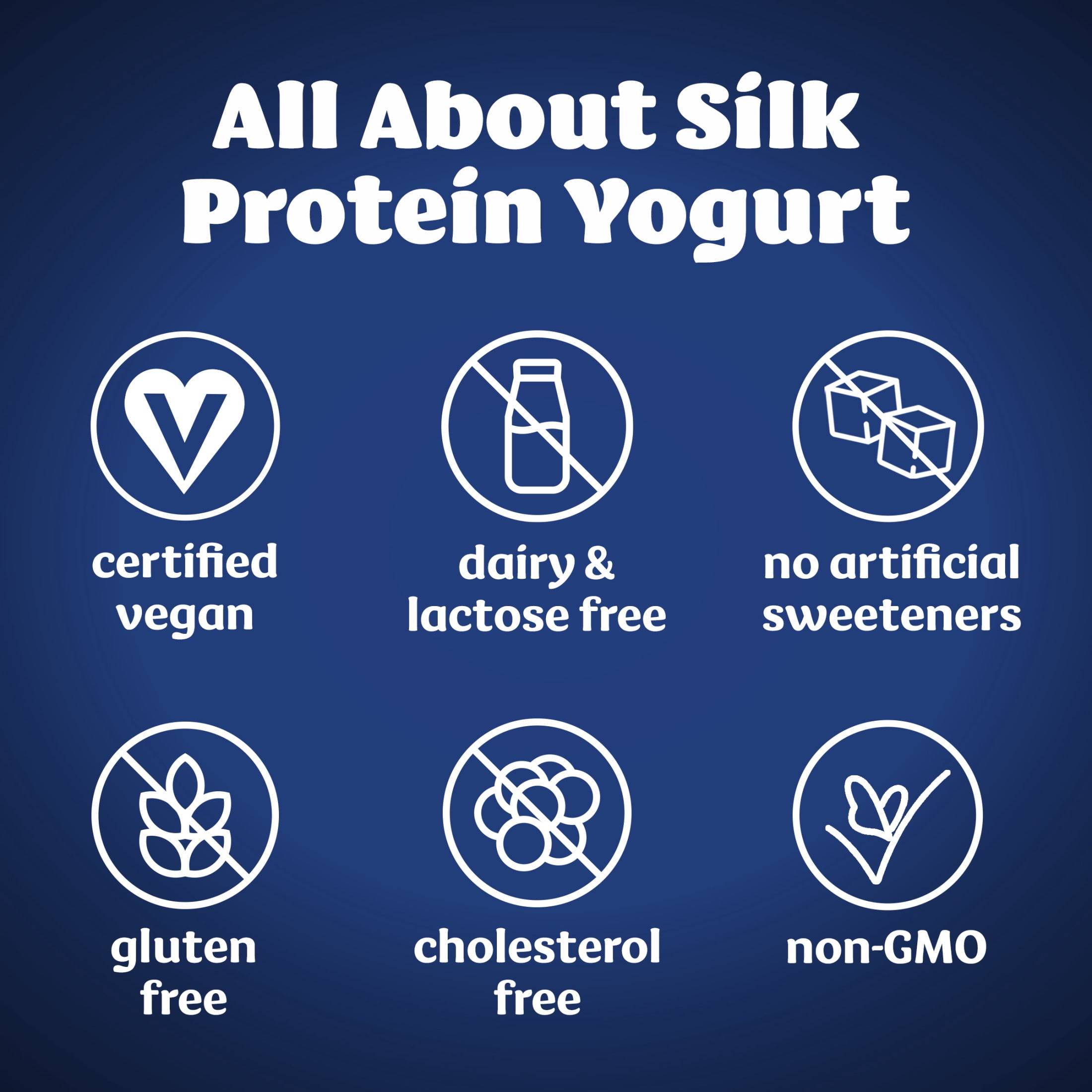 Silk Protein Vanilla Soy Milk Yogurt Tub, Plant-Based with 13g Protein, 4g Fiber, 24 oz