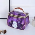 thumbnail image 3 of Retro Vanity Bag Large Capacity Makeup Organizer for Women Transparent Toiletry Bag Portable Storage Travel Cosmetic Bag, 3 of 3