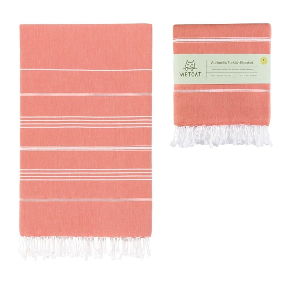 Towel WETCAT, manta de playa turca 100% algodón, 208 x 208 cm