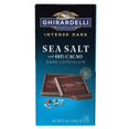 thumbnail image 2 of Ghirardelli Sea Salt with 60% Cacao Dark Chocolate Intense Dark Bar 3.5 oz (Case of 12), 2 of 2