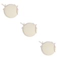 thumbnail image 3 of Wosthever Cojines agradables a la piel para sillas de patio - Textura y fácil de limpiar No daña las sillas Colorido Beige 30cm Type1 NO1, 3 of 6