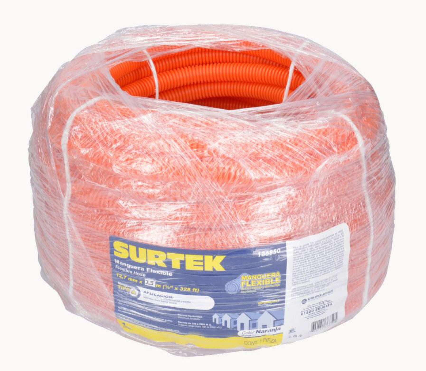 Flex hose Corrugated Pipe for Cable  1/2" X 100M Surtek