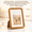 USA-Sourced Oak Wood-5x7, 1P, variant on 4x6 Picture Frame -sourced Beech Wood Photo With Tempered Glhandcrafted Rounded Corner 4 X 6 Wooden Matted To 3.5x5 Photos Wall Or Tabletop Display