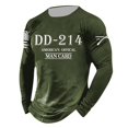 thumbnail image 1 of Playeras Básicas Para Hombre, Camiseta Informal De Otoño Con Estampado De Colores Y Cuello Vuelto, Camiseta De Manga Larga, 1 of 2