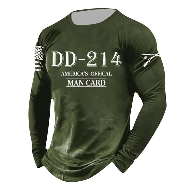 T-shirt à Manches Longues Col Rond Imprimé pour Hommes, Coupe Ample et Confortable pour un Usage Quotidien