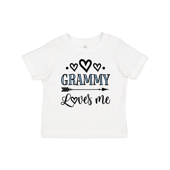 Inktastic My Grammy Loves Me Grandchild Girls Toddler T-Shirt