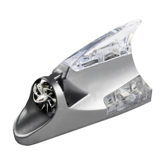 Eespoir Car Wind Power Light, Flash Rear-end Wind Power Decorative Light, Automotive Exterior Ornamental Light For Night, Safety, Customization, Easy Mount(Silver)