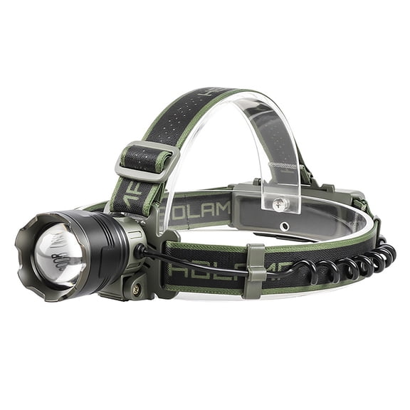 White laser long-range Head Torch,charging Outdoor super bright headlight,for Night riding, caving, night fishing, patrolling