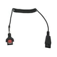 thumbnail image 2 of Para CBL HS2100 QDC1 01T A Cable De Auriculares HS2100, Cable De Escáner De Código De Barras En Espiral Flexible Extensible De PVC De 3,9 Pies Para WT41NO, 2 of 7