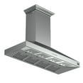 thumbnail image 2 of Forno Orvieto 60-Inch Wall Mount Range Hood, LED Lighting, Heavy Duty, Stainless Steel, 2 of 5