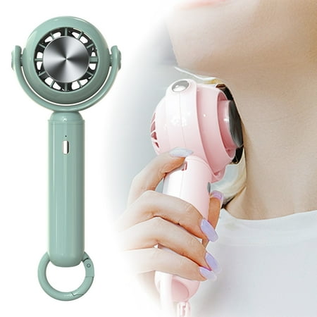 

Fan Portable Mini Hand Held Rechargeable And Battery Handheld Operated Mist With Stand Usb Powerful Birthday gifts for Library