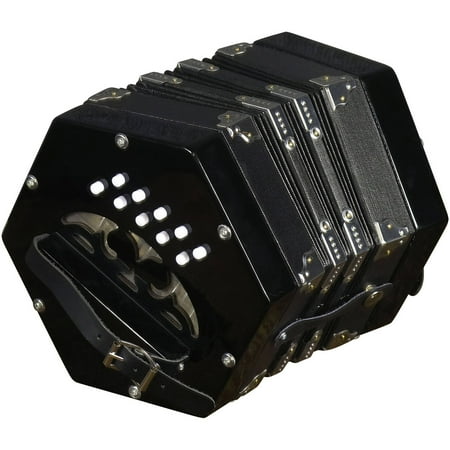 Trinity College AP-1120 Anglo-Style Concertina 20-Button, Black ...