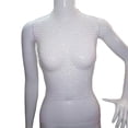 thumbnail image 2 of Crop Tops de malla Clubwear Outfits Camisole Bikini Tank Top para Cosplay Festival cuello redondo blanco Salvador Dali Top corto de malla, 2 of 7