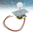 thumbnail image 3 of ESTINK Arcade Stick Colorful Light Sensitive Arcade Joystick with 5P Cable Crystal Ball for Game Amusement Machine Cool Running,Joystick Shaft,Arcade Joystick, 3 of 8
