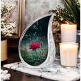 thumbnail image 6 of SABURIAL Rose Urn - Small Keepsake Funeral Urn for Human Ashes Adult Man - Large Cremation Urns for Women - Combo of 10 Inch & 3 Inch, 6 of 7