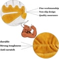 thumbnail image 5 of Guantes de cuero para jardinería para mujeres y hombres Guantes de trabajo de cuero de vaca a prueba de espinas Guantes de ciclismo al aire libre (Talla L) JAMW Sencillez, 5 of 5