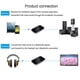 thumbnail image 5 of Bluetooth 5.0 Transmitter Receiver, 2-in-1 Wireless Portable Stereo Audio Adapter with RCA/3.5mm AUX, 5 of 5